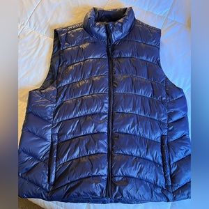 Loft - Puffer Vest - Navy Blue-Gently Used
